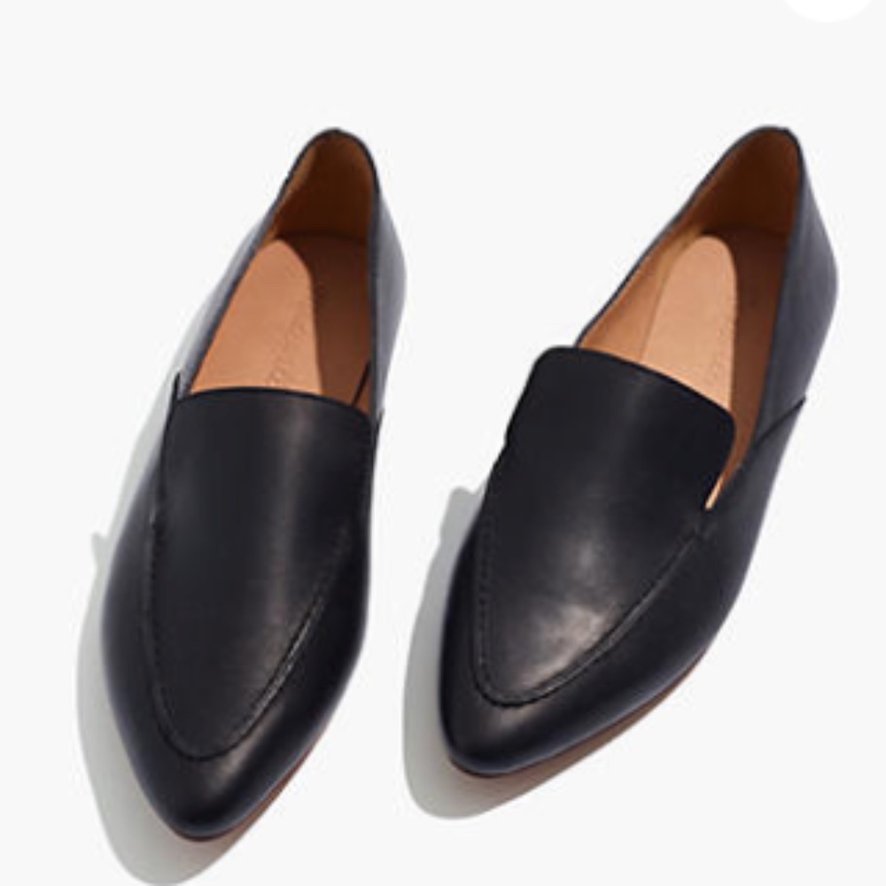 Madewell Black Francis Loafer Skimmer